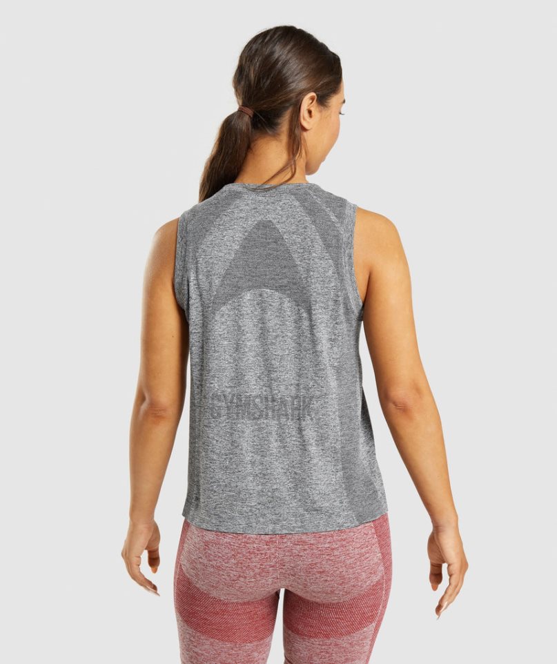 Podkoszulki Gymshark Flex Loose Top Damskie Szare | PL 864TYC